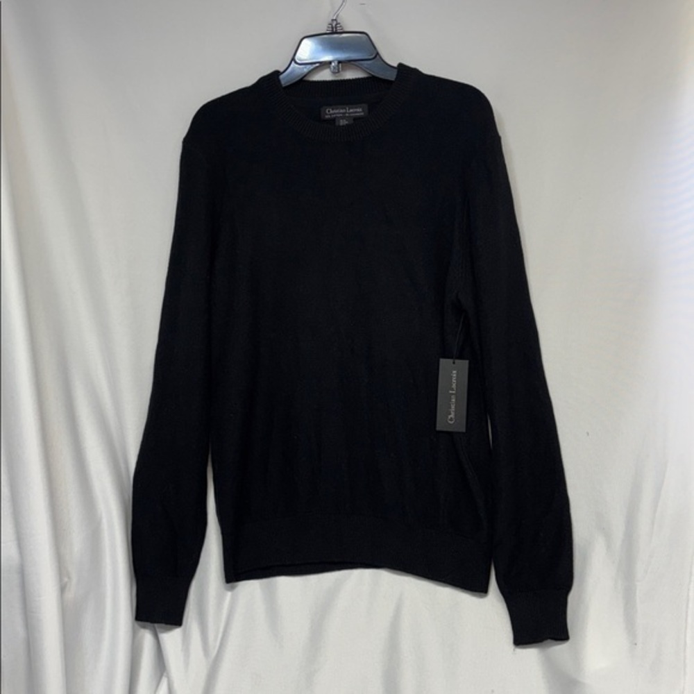 Christian Lacroix Cashmere blend long sleeve black sweater Medium